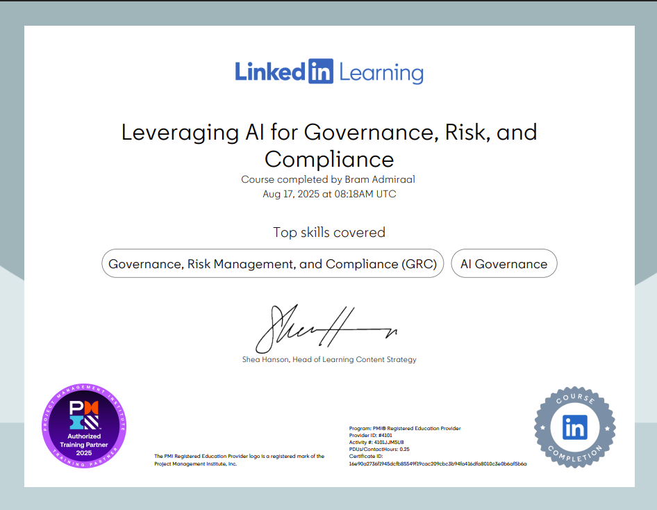 Leveraging AI for Governance, Risk, and Compliance